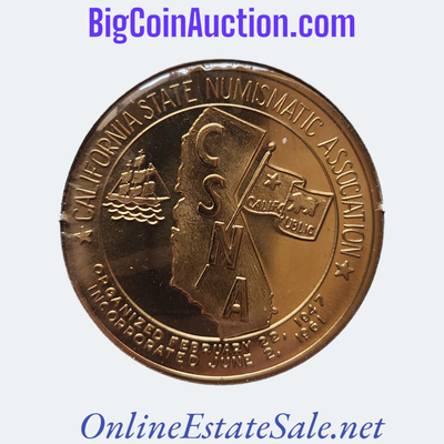 CALIFORNIA CONVENTION MEDAL