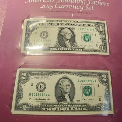 AMERICAS FOUNDING FATHERS CURRENCY SET