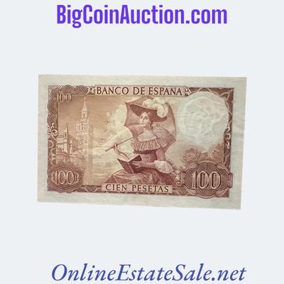 1965 SPAIN 100 PESETAS