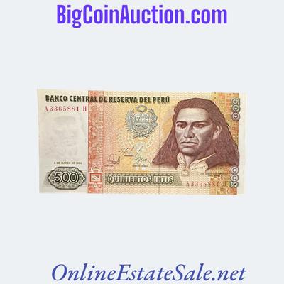 1988 PERU 500 INTIS