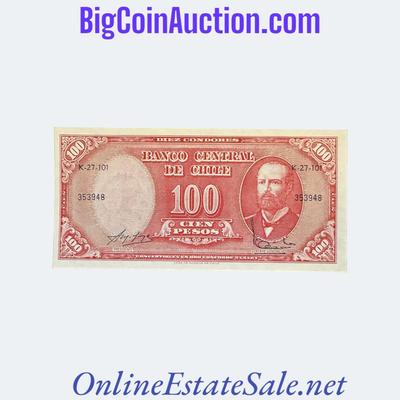 ND(1960-61) CHILI 100 PESOS