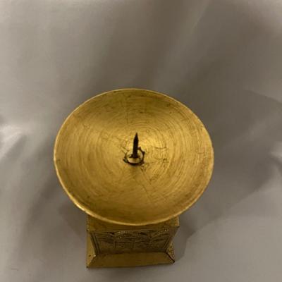 Brass Urn, Candlesticks & More (B2-MG)