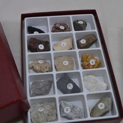 Set of Mineral & Rock Study Kits