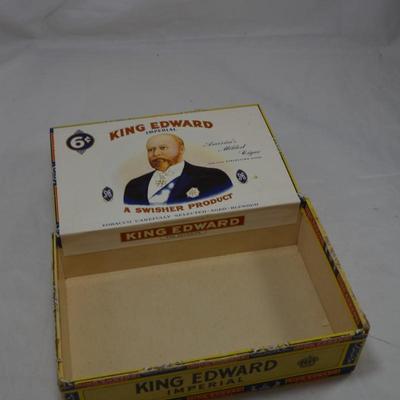 Lot of Vintage Cigar Boxes Assorted Brands