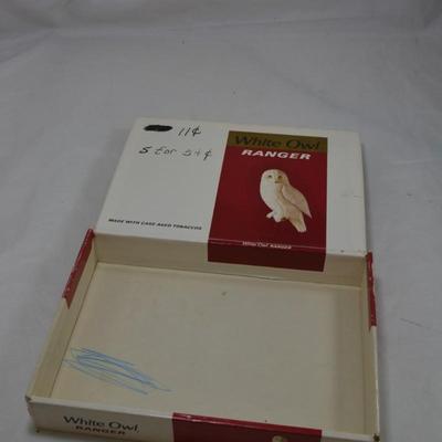 Lot of Vintage Cigar Boxes Assorted Brands