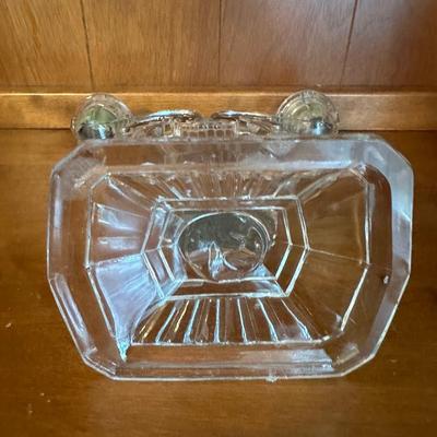 Cambridge "Lyre" Harp Light Candelabra Candlestick Holder (1 of 2)