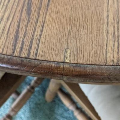 Wood Dining Table with Chairs