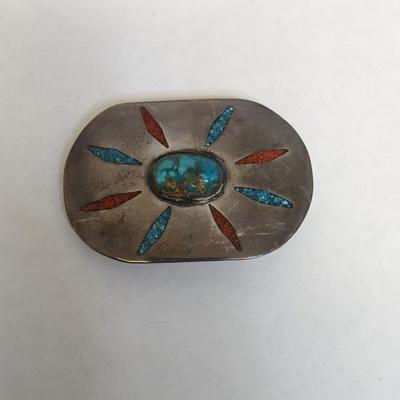Turquoiose Set Buckle and Bolos