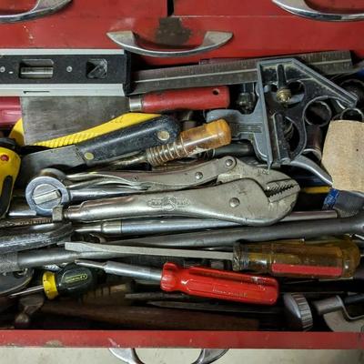 Rolling Toolbox with Contents