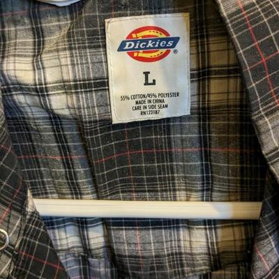 Shortsleeve Pearl Snap Button Men's Shirts