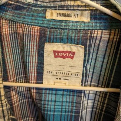 Shortsleeve Pearl Snap Button Men's Shirts