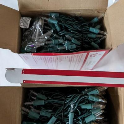 New in Box Clear Icicle Lights