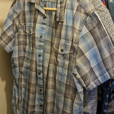 Short Sleeve Button Up Mens Shirts