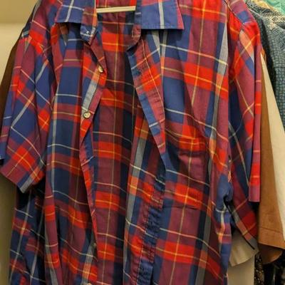 Short Sleeve Button Up Mens Shirts