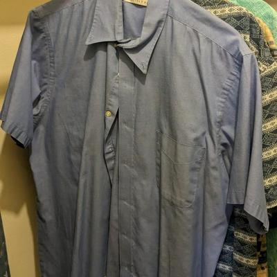 Short Sleeve Button Up Mens Shirts