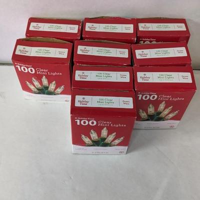 New in Box 100 Clear Mini Lights
