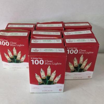 New in Box 100 Clear Mini Lights