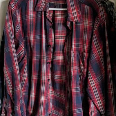 Men's Long Sleeve Western Wear and Flannel Shirts