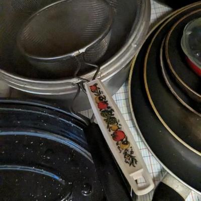 Contents of Lower Kitchen Cabinets 