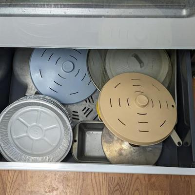 Contents of Lower Kitchen Cabinets 