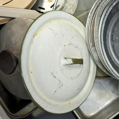 Contents of Lower Kitchen Cabinets 