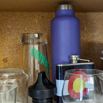 Contents of Upper Kitchen Cabinets