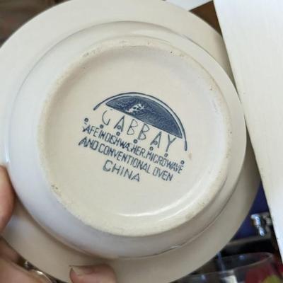 Contents of Upper Kitchen Cabinets