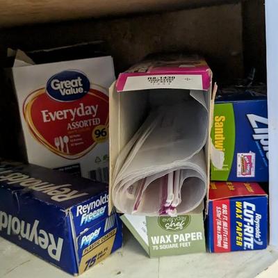 Contents of Upper Kitchen Cabinets
