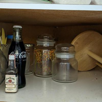 Contents of Upper Kitchen Cabinets
