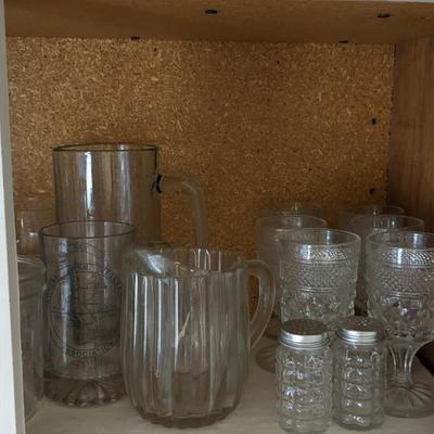 Contents of Upper Kitchen Cabinets