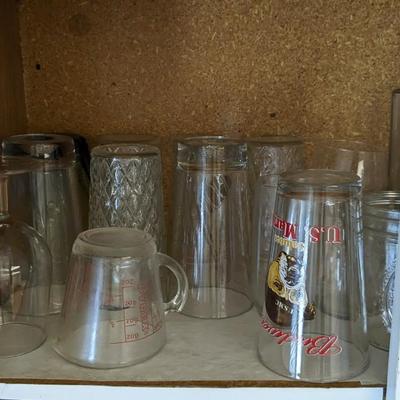 Contents of Upper Kitchen Cabinets