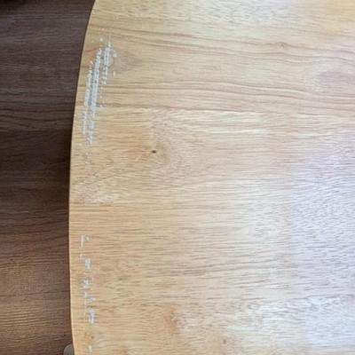 Two Tone Round Dining Table and Chairs