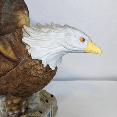 Ski Country Bourbon Whiskey Massive Eagle Decanter