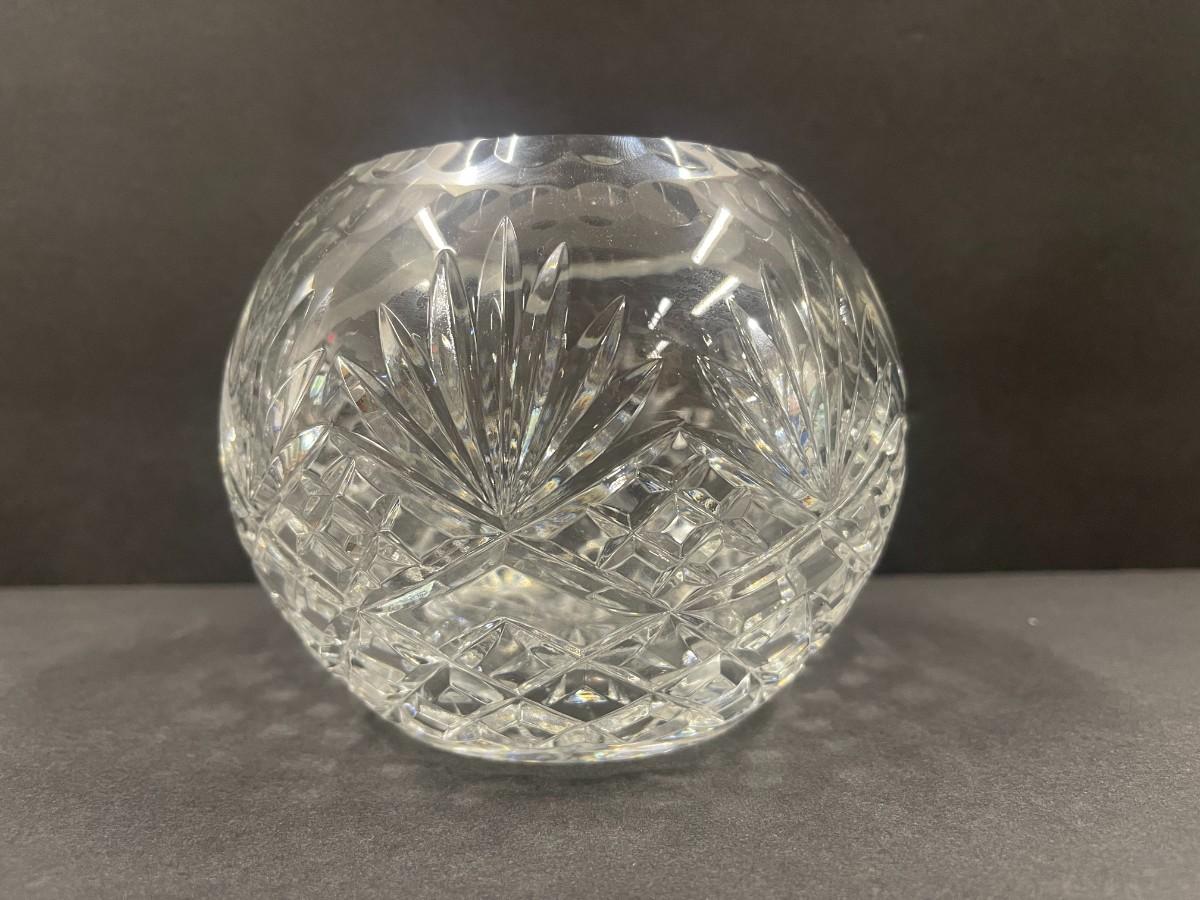 Crystal Rose Bowl Vase | EstateSales.org