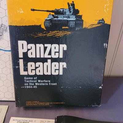 1974 Panzer Leader: Game on Tactical Warfare on the Western Front