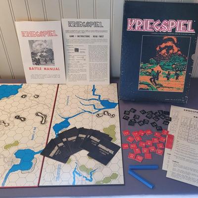1970 Kriegspiel Board Game