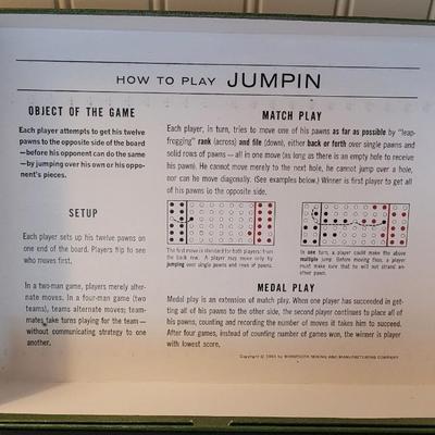 1964 Jumpin' Board Game