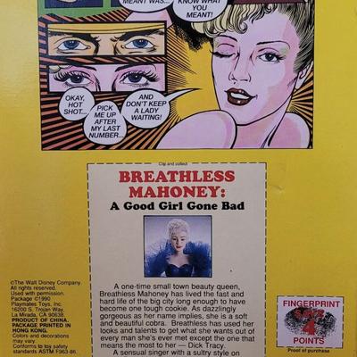 1990 Dick Tracy 'Breathless Mahoney' Doll - New in the Box