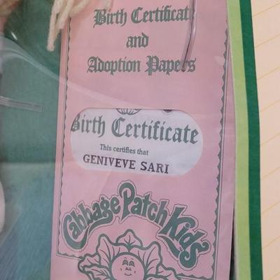 1984 Cabbage Patch Doll - New in the Box