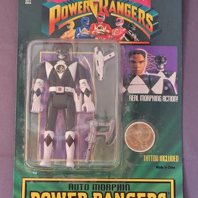 1994 Auto Morphin Power Ranger "Zach" New in the Package