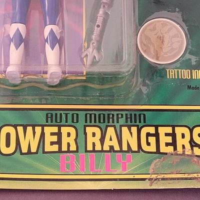 1994 Auto Morphin Power Rangers "Billy" - New in the Package