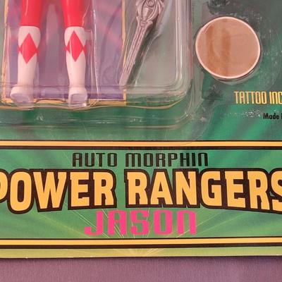 1994 Auto Morphin Power Rangers "Jason" - New in the Package