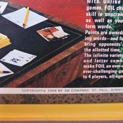 Vintage Foil Card Game