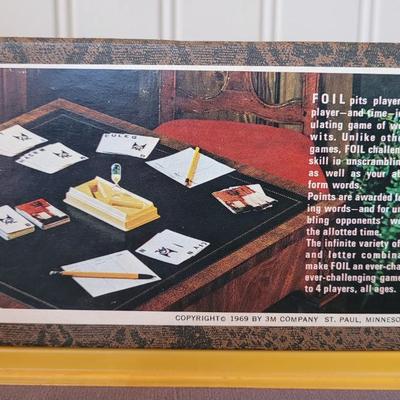 Vintage Foil Card Game
