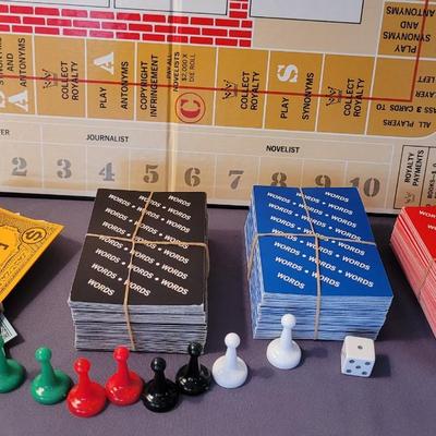 1967 Word Power Board Game