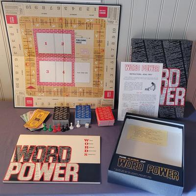 1967 Word Power Board Game