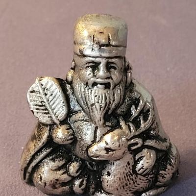 Vintage Japanese Sterling Seven God's with Box and Original Paperwork