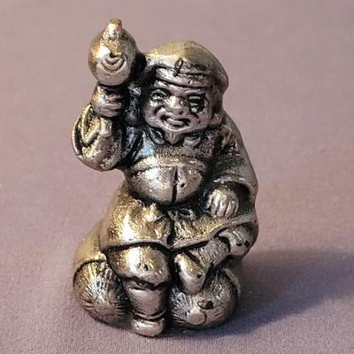 Vintage Japanese Sterling Seven God's with Box and Original Paperwork
