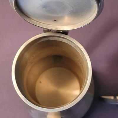 Vintage Selanger Pewter Malaya Coffee or Tea Set