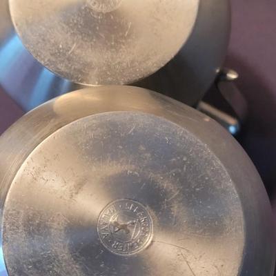 Vintage Selanger Pewter Malaya Coffee or Tea Set